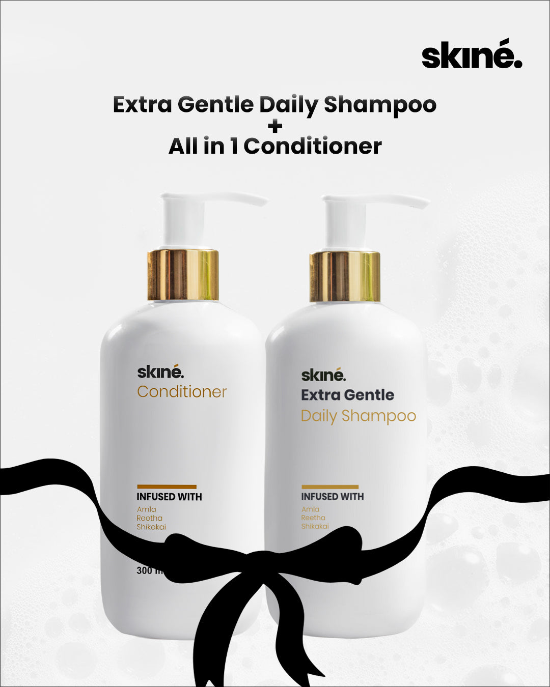 Extra Gentle Daily Shampoo + All in 1 Conditioner