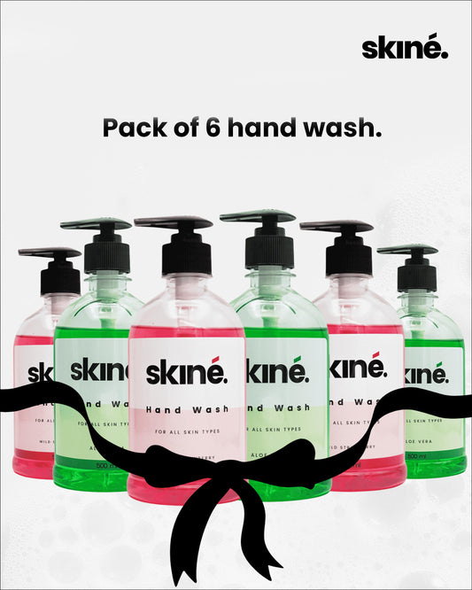 pack of 6 hand wash